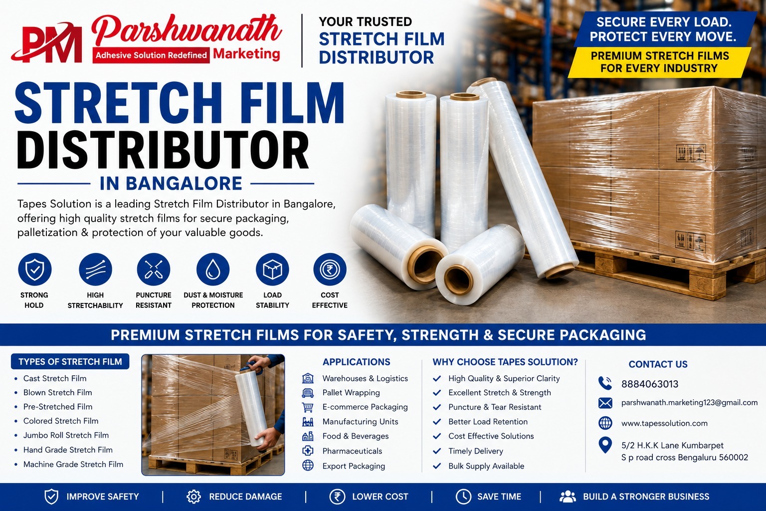 Stretch Film Distributor in Bangalore