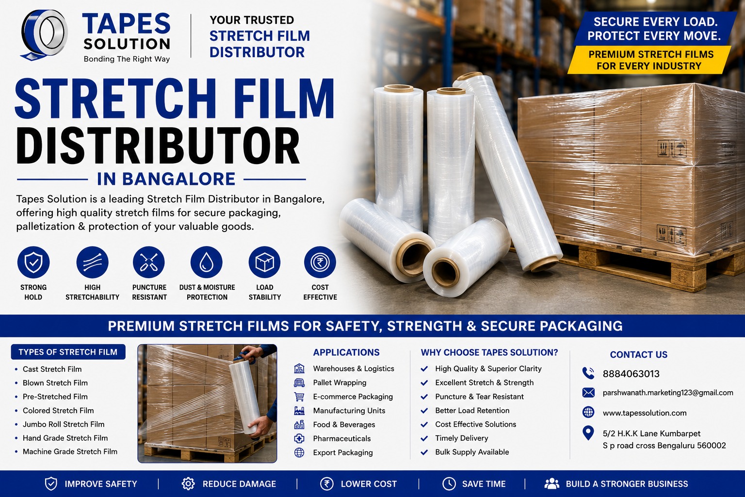 Stretch Film Distributor in Bangalore